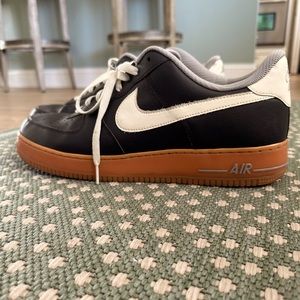Nike Air customized gum rubber sole sneakers. In like new condition